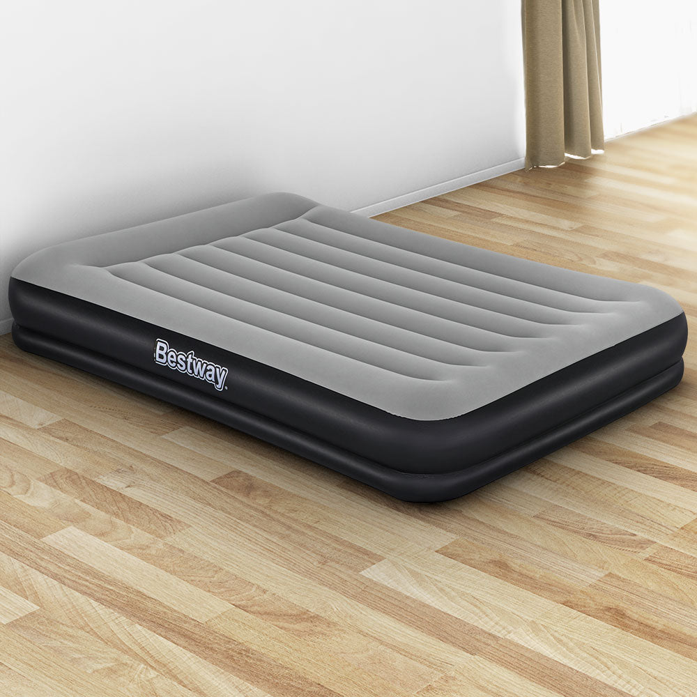 Marlook Air Bed Beds Mattress Premium Inflatable Built-in Pump Queen Size