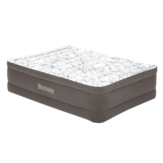Marlook Air Mattress Queen Inflatable Bed 56cm Airbed Grey