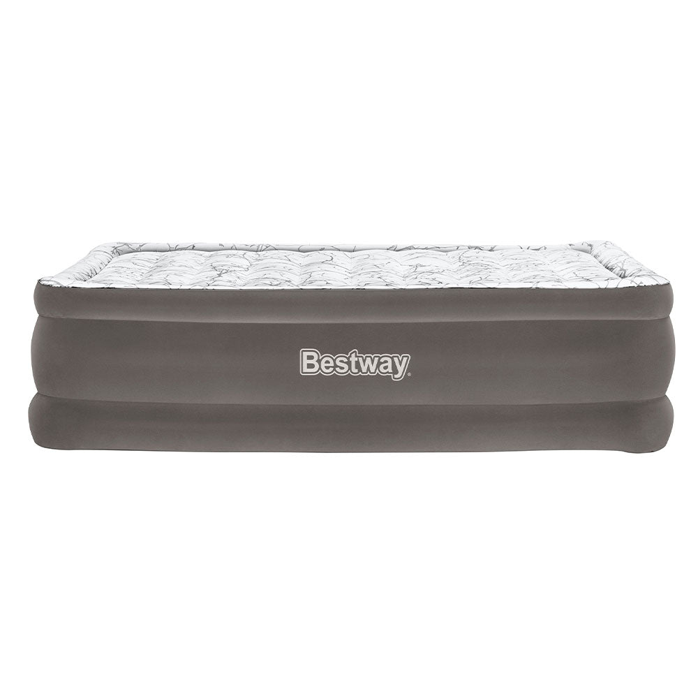 Marlook Air Mattress Queen Inflatable Bed 56cm Airbed Grey