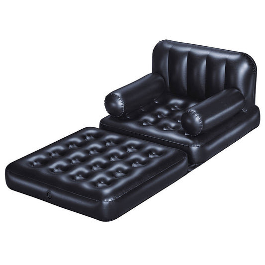 Marlook Inflatable Air Chair Seat Lounge Couch Lazy Sofa Blow Up Ottoman