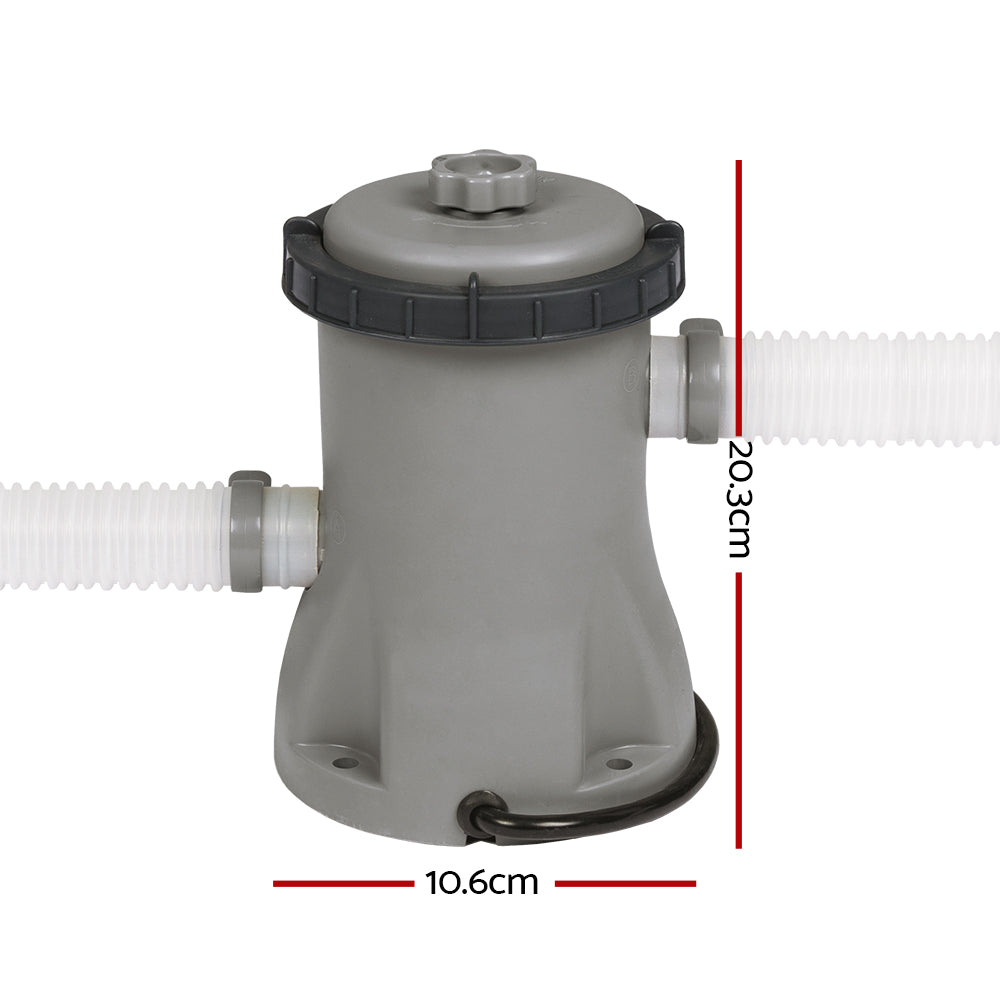 Marlook Pool Pump Cartridge Filter 330GPH 1249L/H Flowclear™ Filters Cleaner