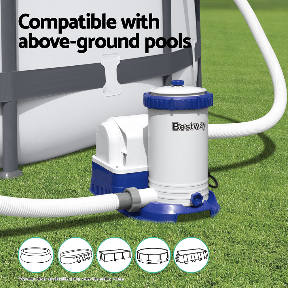 Marlook Pool Pump Cartridge Filter 2500GPH 9463L/H Flowclear™ Filters Cleaner