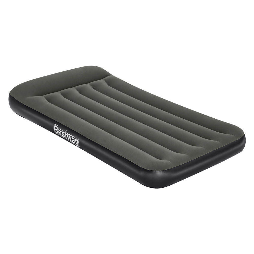 Marlook Air Mattress Single Inflatable Bed 30cm Airbed Grey
