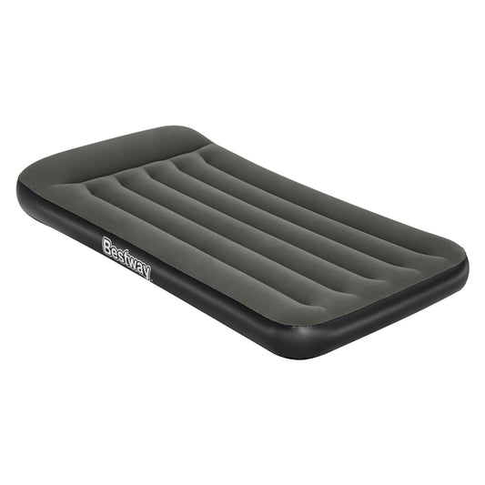 Marlook Air Mattress Single Inflatable Bed 30cm Airbed Grey