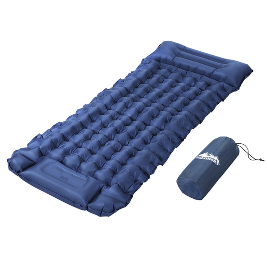 Marlook Self Inflating Mattress Camping Sleeping Mat Air Bed Single Pillow Bag