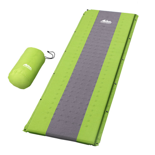 Marlook Self Inflating Mattress Camping Sleeping Mat Air Bed Pad Single Green