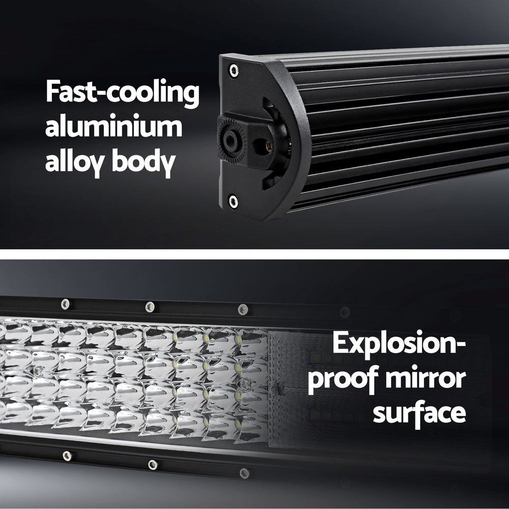 Marlook LED Driving Light 50 Inch Flood Spot Light Bar Driving Lamp Offroad Truck