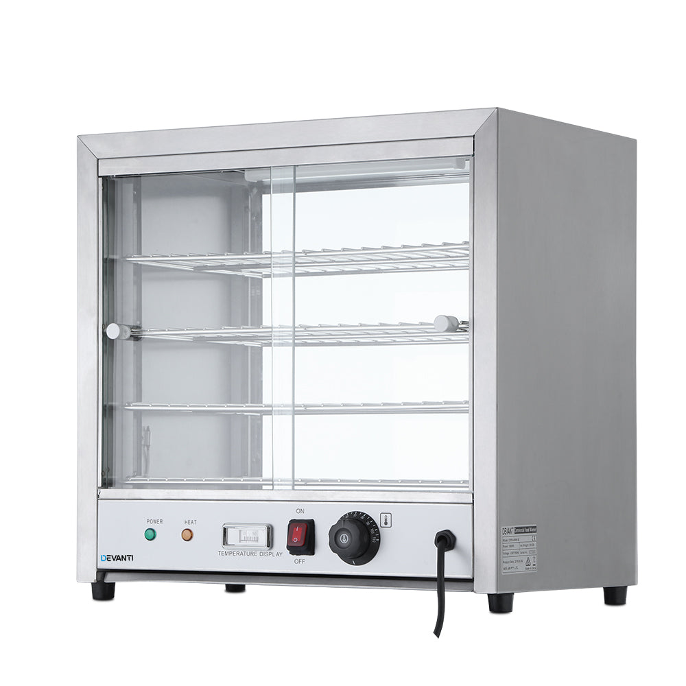Marlook Commercial Food Warmer Hot Display Showcase Cabinet 54cm