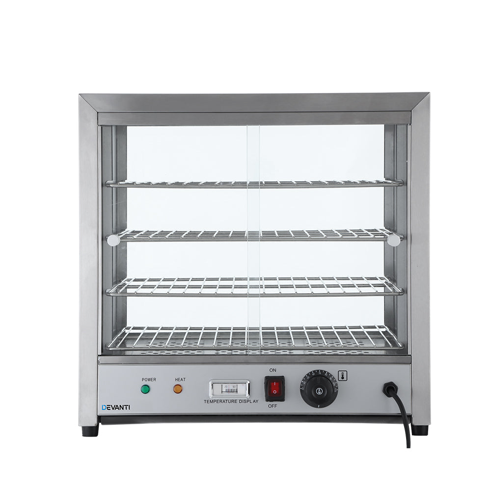Marlook Commercial Food Warmer Hot Display Showcase Cabinet 54cm
