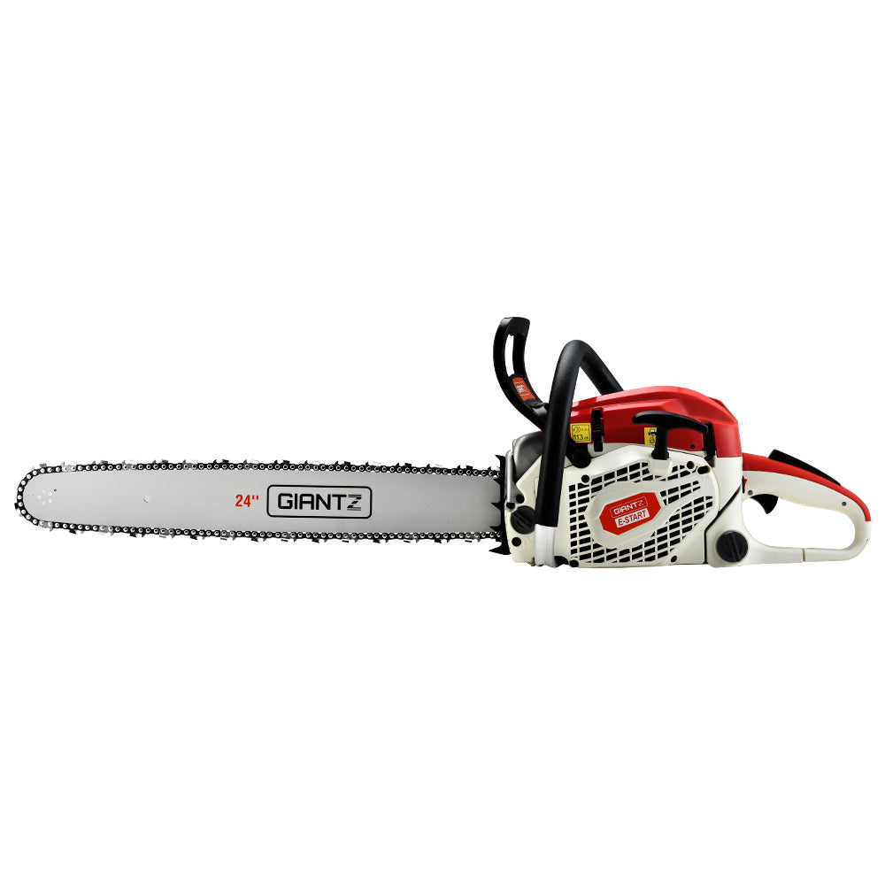 Marlook Chainsaw Petrol 88CC 24" Bar Commercial E-Start Pruning Chain Saw,Marlook Chainsaw Petrol 88CC 24" Bar Commercial E-Start Pruning Chain Saw 6.8HP