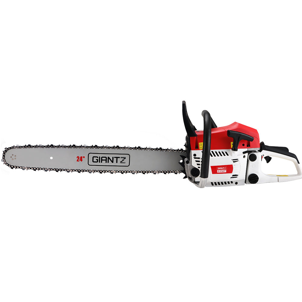 Marlook Chainsaw Petrol 72CC 24" Bar Commercial E-Start Pruning Chain Saw,Marlook Chainsaw Petrol 72CC 24" Bar Commercial E-Start Pruning Chain Saw 5.5HP