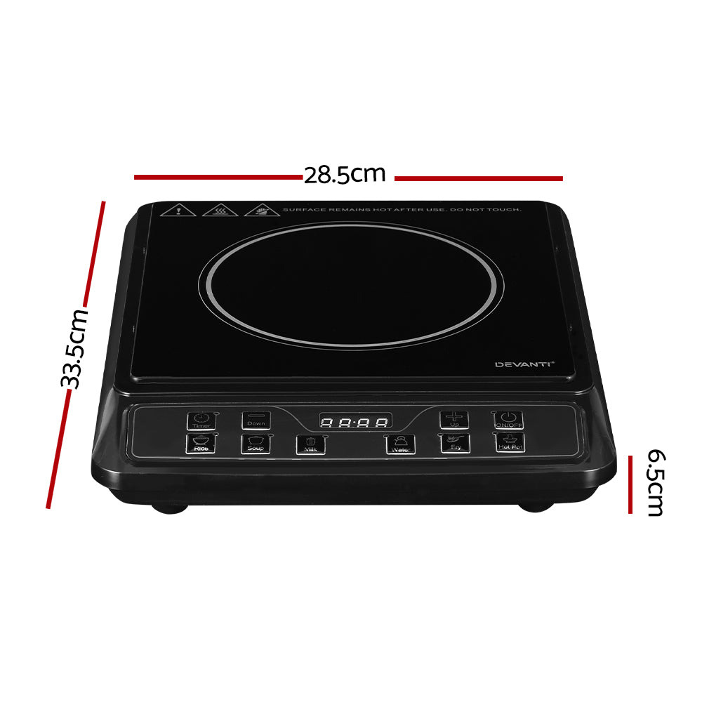 Marlook Induction Cooktop 30cm Portable Cooker