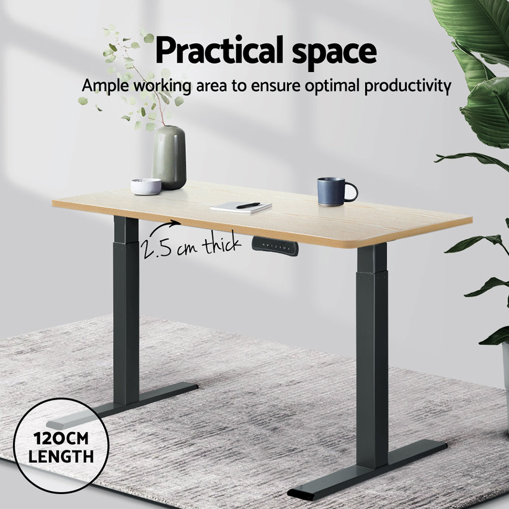 Marlook Standing Desk Top White Oak 120CM