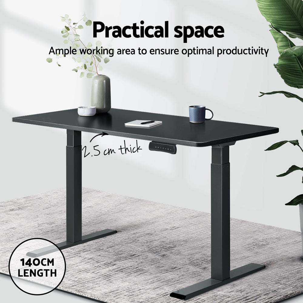Marlook Standing Desk Top Black 140CM