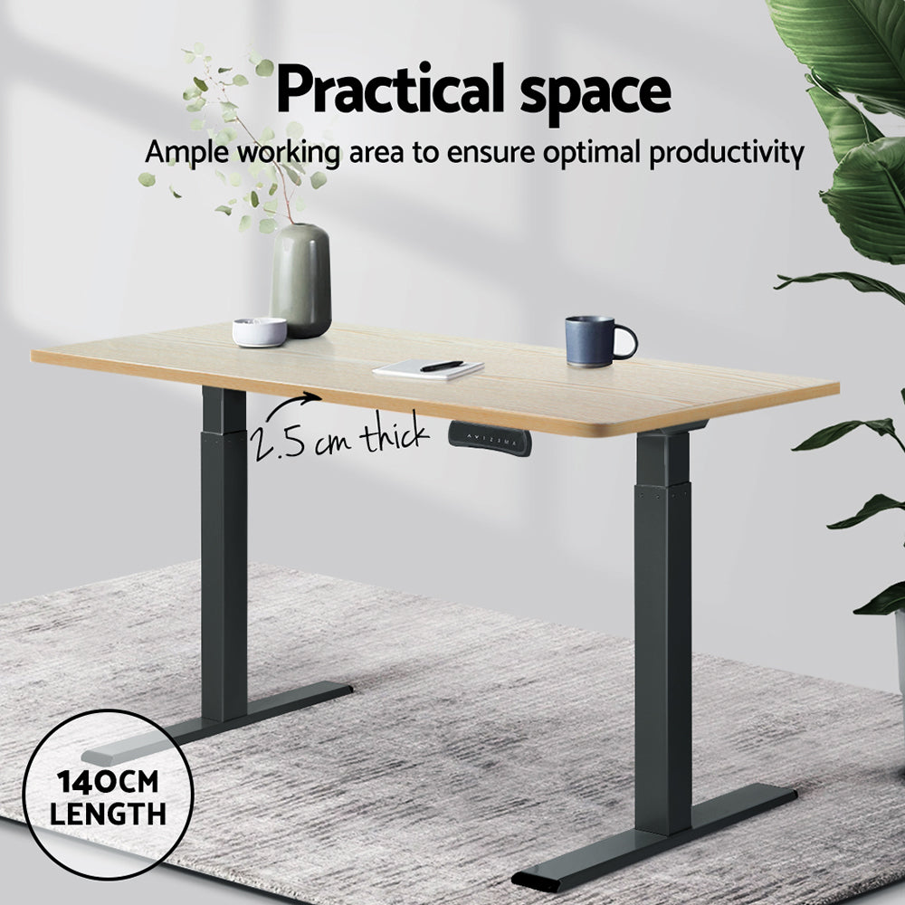Marlook Standing Desk Top White Oak 140CM