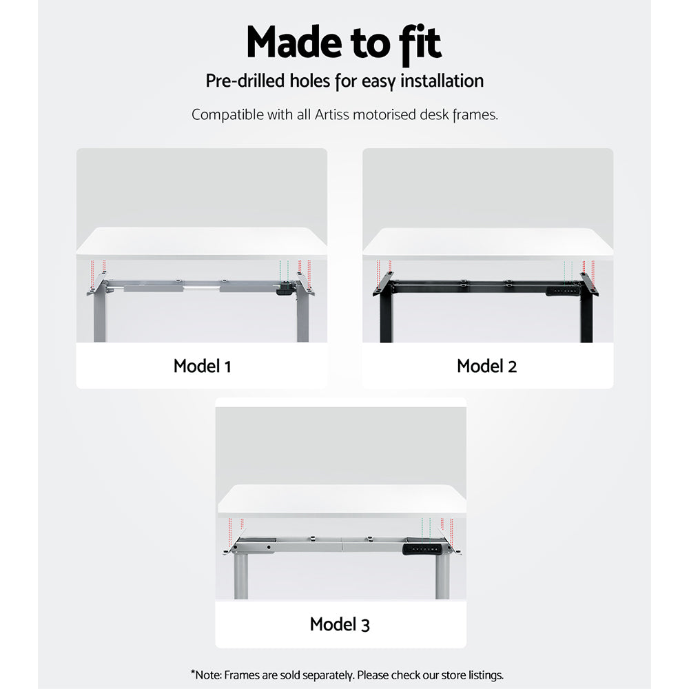 Marlook Standing Desk Top White 140CM