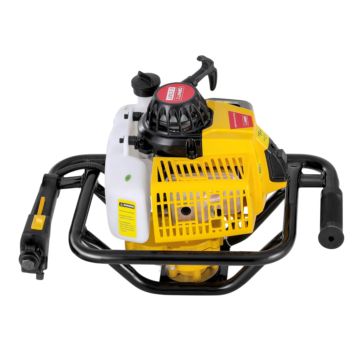 Marlook 82CC Post Hole Digger Motor Only Petrol Engine Yellow