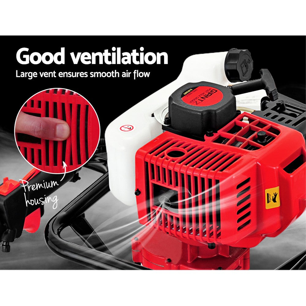Marlook 92CC Post Hole Digger Motor Only Petrol Engine Red
