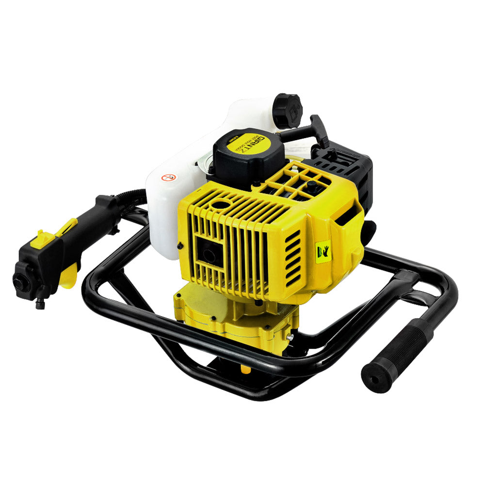 Marlook 92CC Post Hole Digger Motor Only Petrol Engine Yellow
