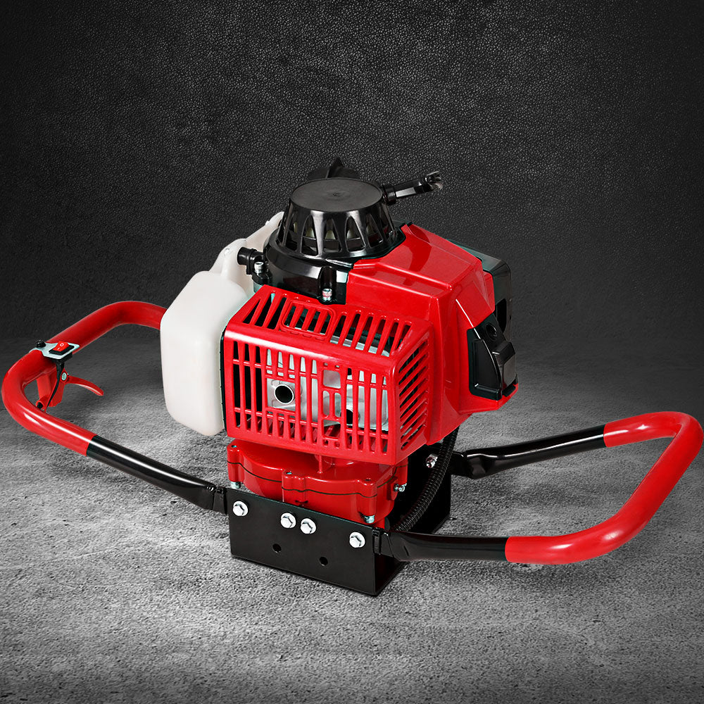 Marlook 80CC Petrol Post Hole Digger Motor Only Engine Red