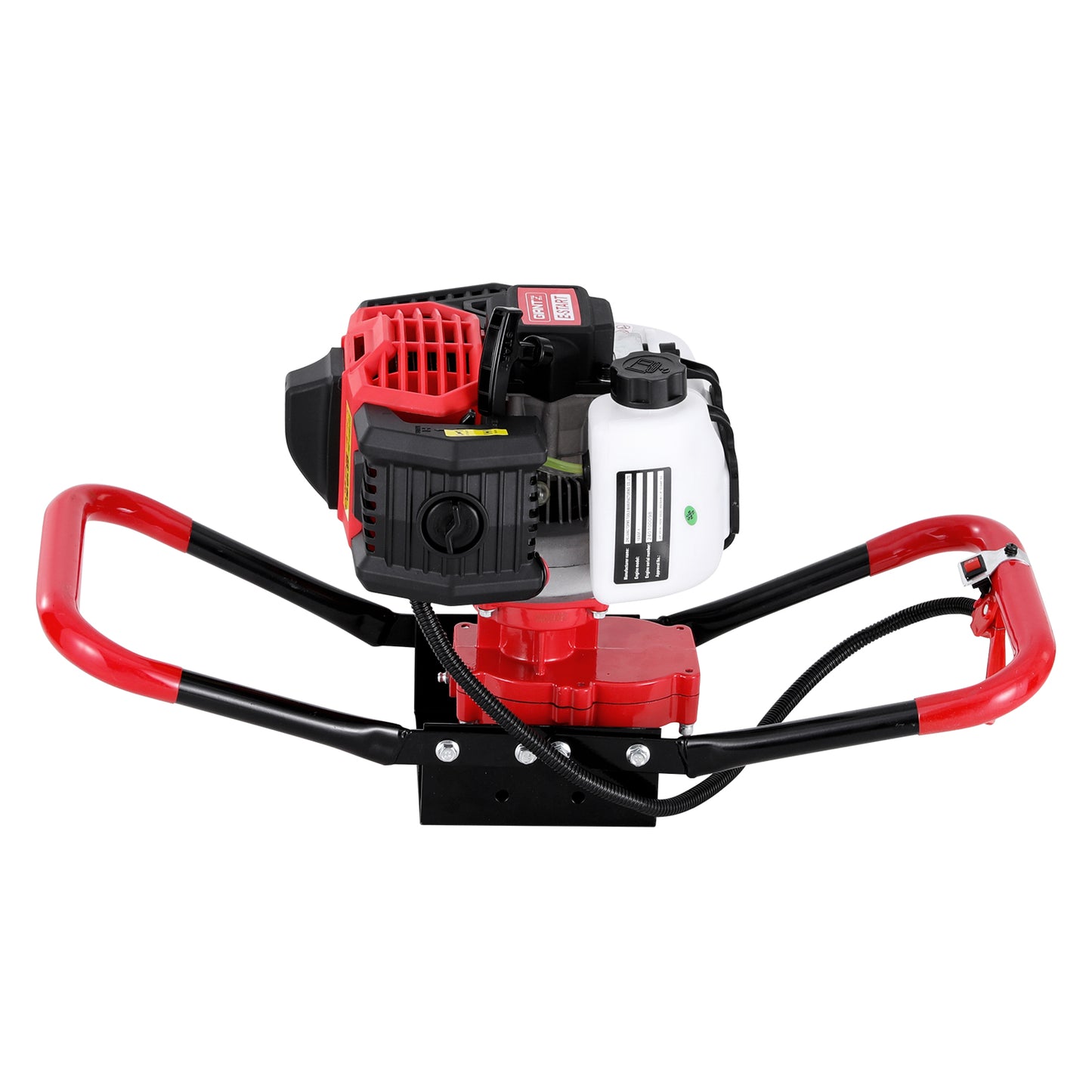 Marlook 65CC Post Hole Digger Motor Only Petrol Engine Red