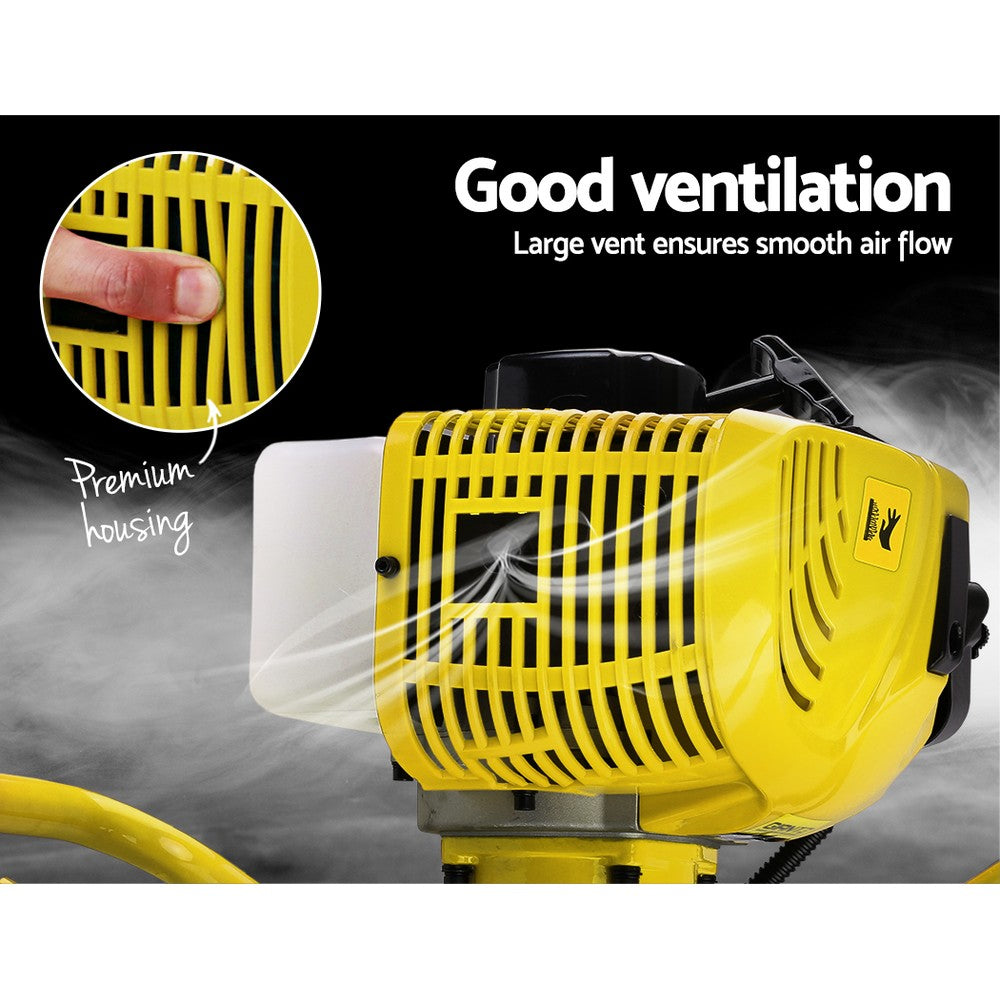 Marlook 80CC Post Hole Digger 200mm Petrol Drill Auger Extension Bits