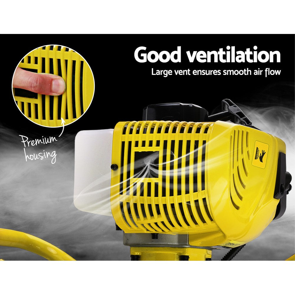 Marlook 80CC Post Hole Digger 300mm Petrol Drill Auger Extension Bits