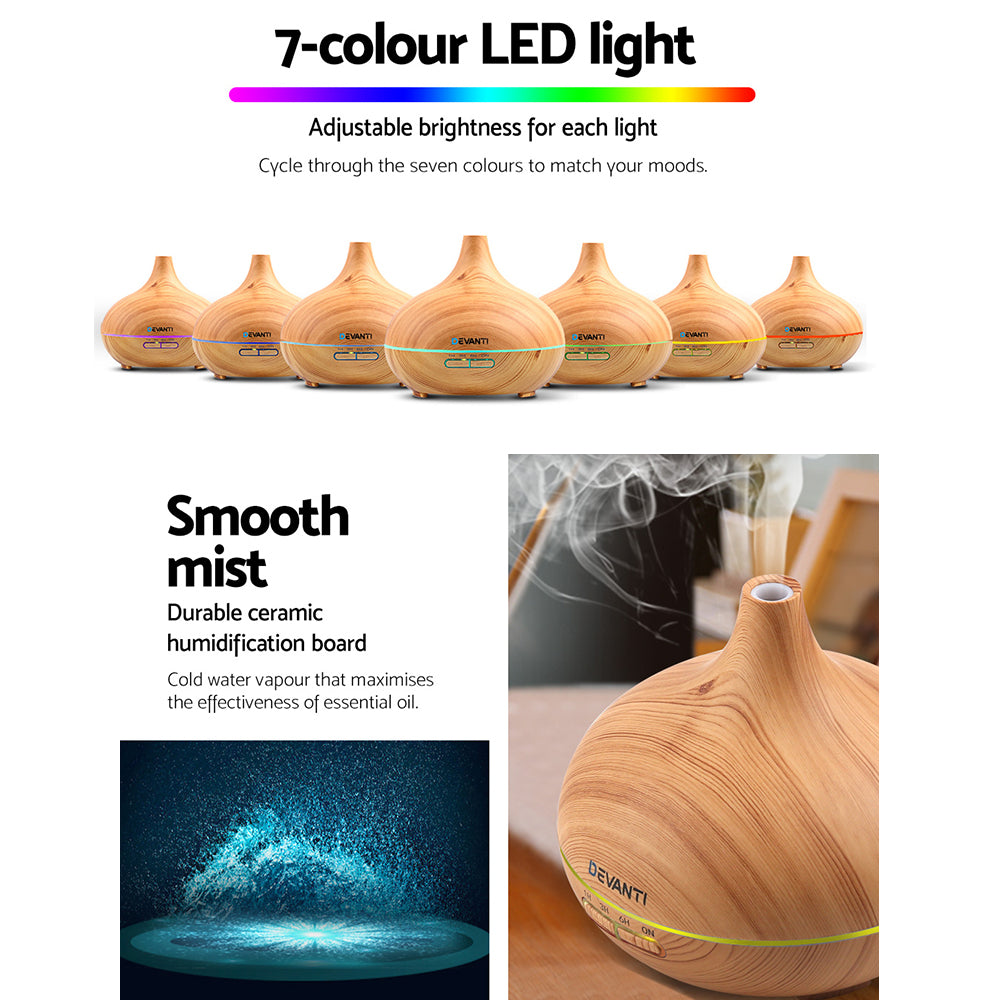 Marlook Aroma Diffuser Aromatherapy Humidifier 300ml