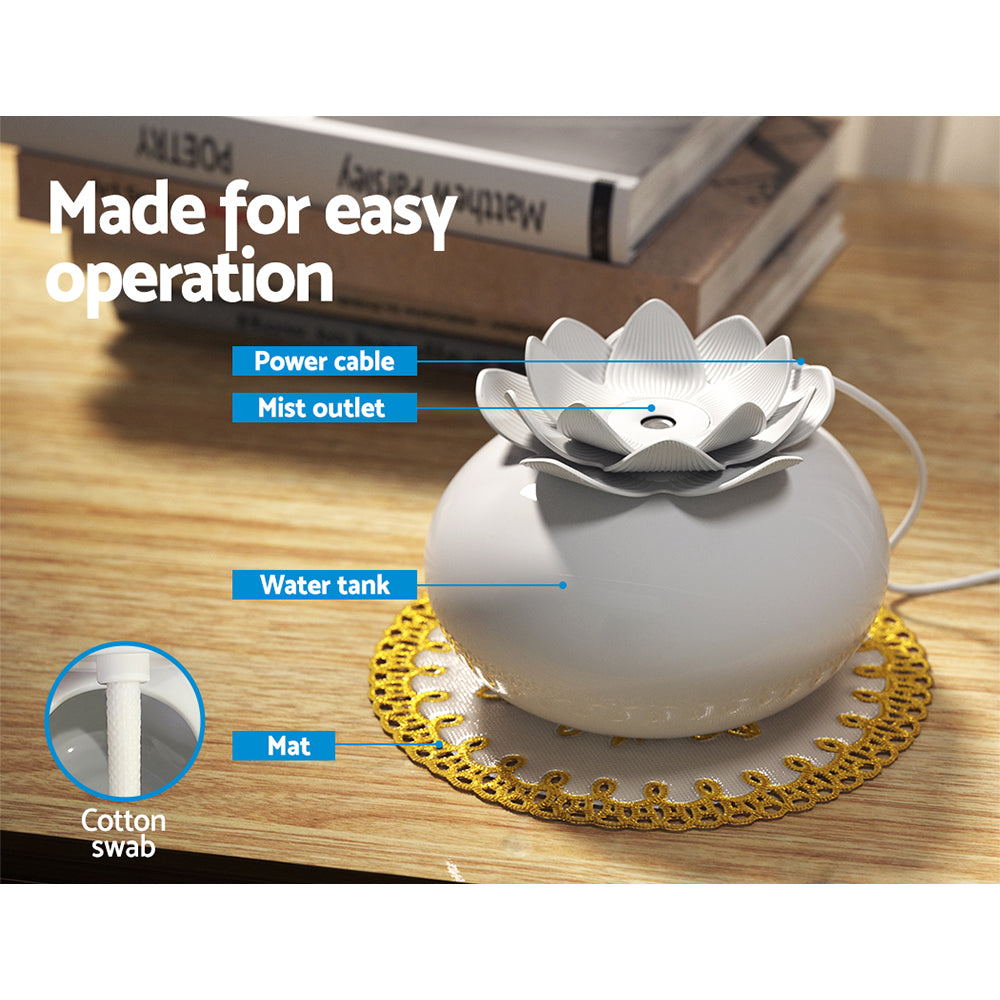 Marlook Aroma Diffuser Aromatherapy Lotus 200ml