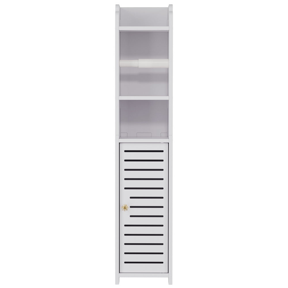Marlook Bathroom Cabinet Toilet Roll Holder Tissue Organizer 3 Tier Floor Cabinet