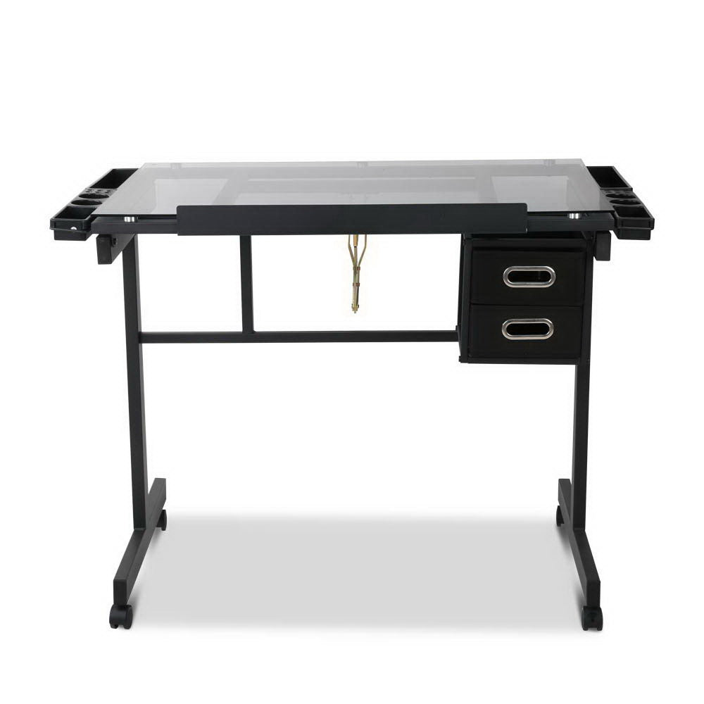 Marlook Drawing Desk Drafting Table Black