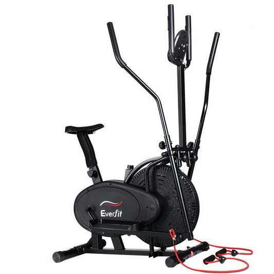 Marlook Exercise Bike 5 in 1 Elliptical Cross Trainer Home Gym Indoor Cardio