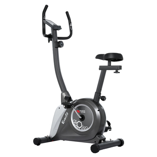 Marlook Magnetic Exercise Bike Upright Bike Fitness Home Gym Cardio