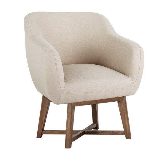 Marlook Fabric Tub Lounge Armchair - Beige
