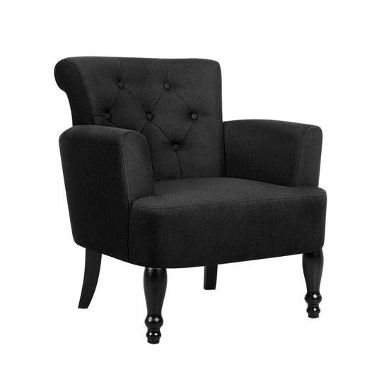 Marlook Armchair Wingback Charcoal Lothair