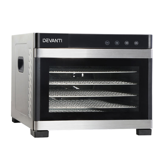Marlook 6 Trays Food Dehydrator Stainless Steel Tray