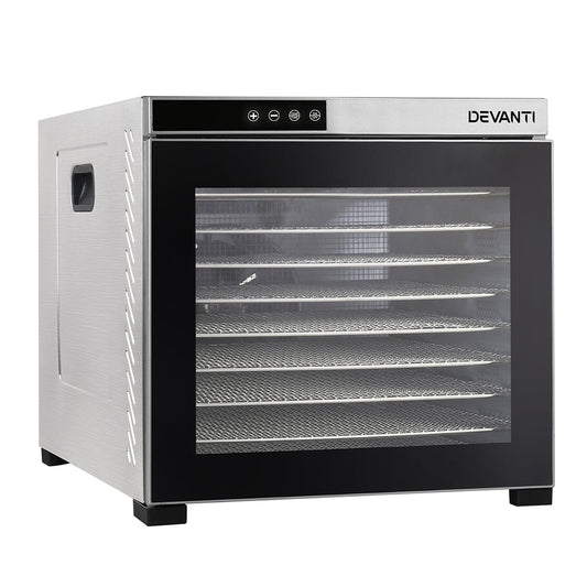 Marlook 10 Trays Food Dehydrator Stainless Steel Tray