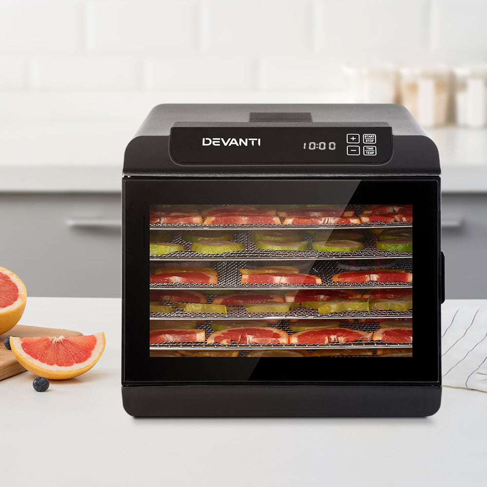 Marlook 6 Trays Food Dehydrator Stainless Steel Tray