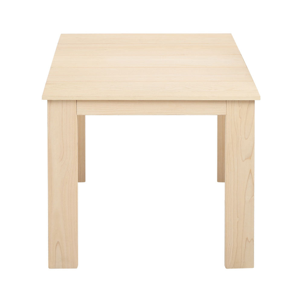 Marlook Coffee Side Table Wooden Desk Outdoor Furniture Camping Garden Natural