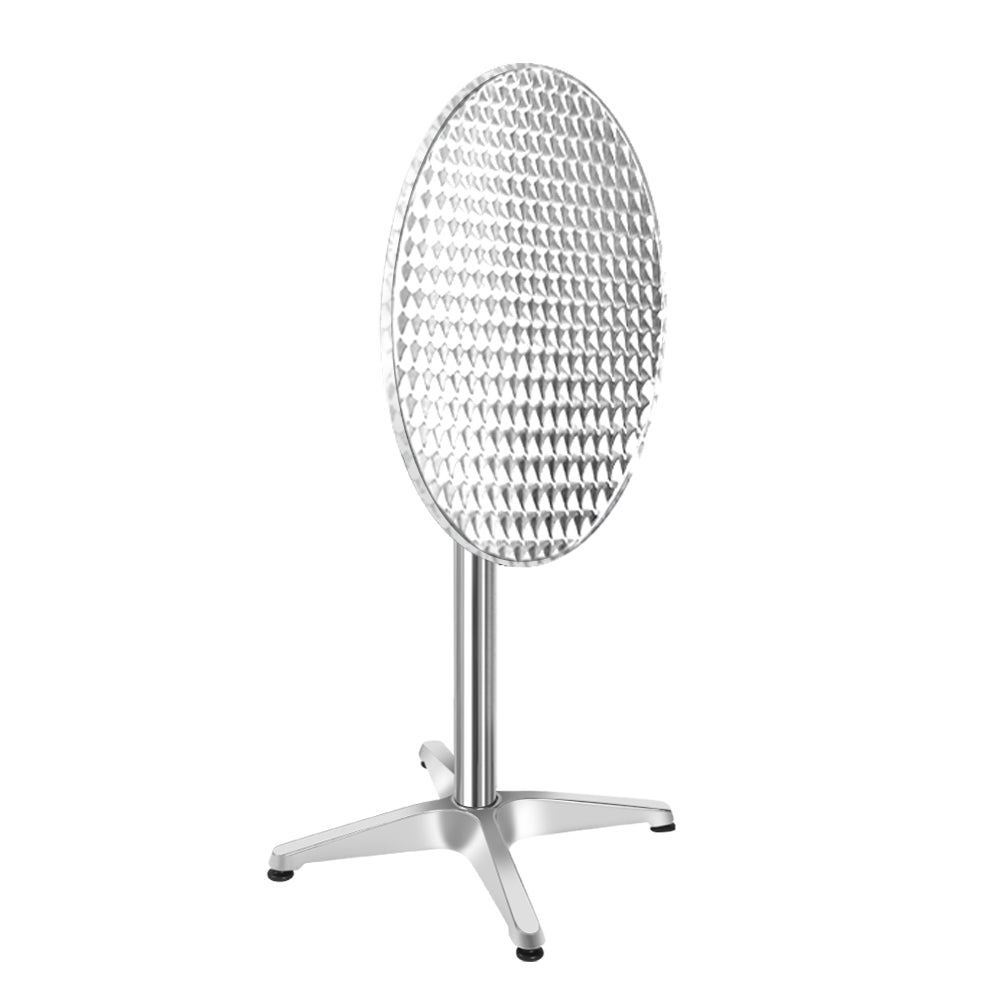 Marlook Set of 6 Outdoor Bar Table Aluminium Round 70/110CM