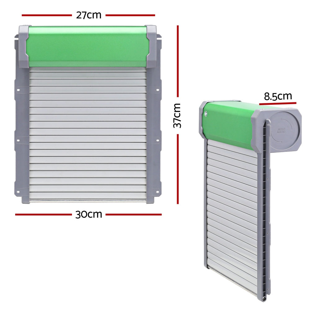 Marlook Automatic Chicken Coop Door Opener Cage Closer Timer Light Sensor