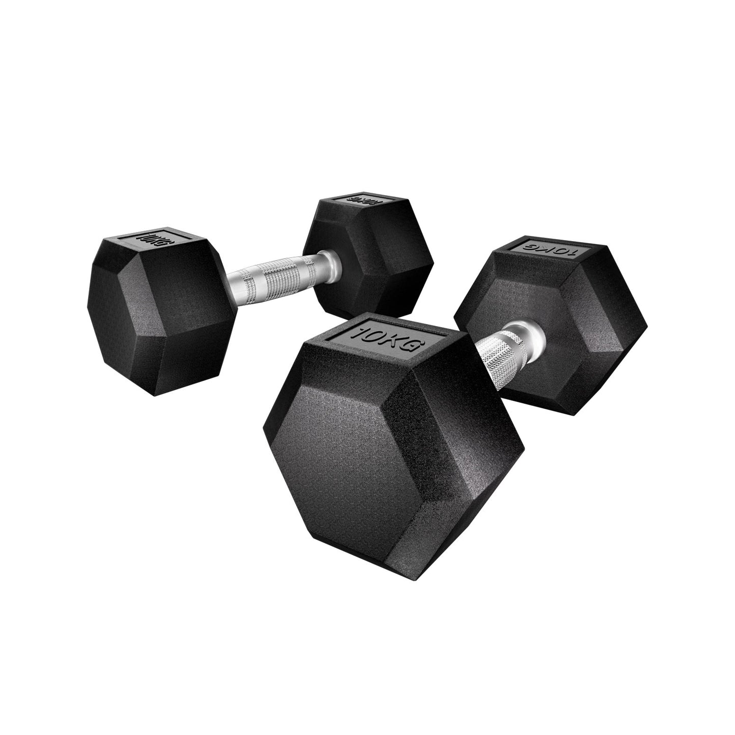 Marlook 20kg Hex Dumbbells Set Dumbbells Weights Lifting Bench Gym Workout 2x10kg