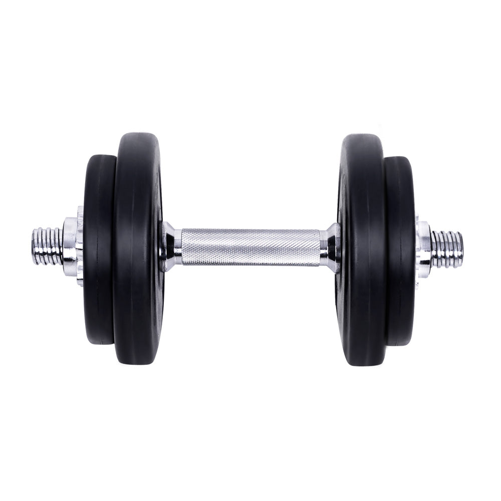 Marlook 20kg Dumbbell Set Weight Plates Dumbbells Lifting Bench