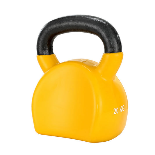 Marlook 20kg Kettlebell Set Weightlifting Bench Dumbbells Kettle Bell Gym Home