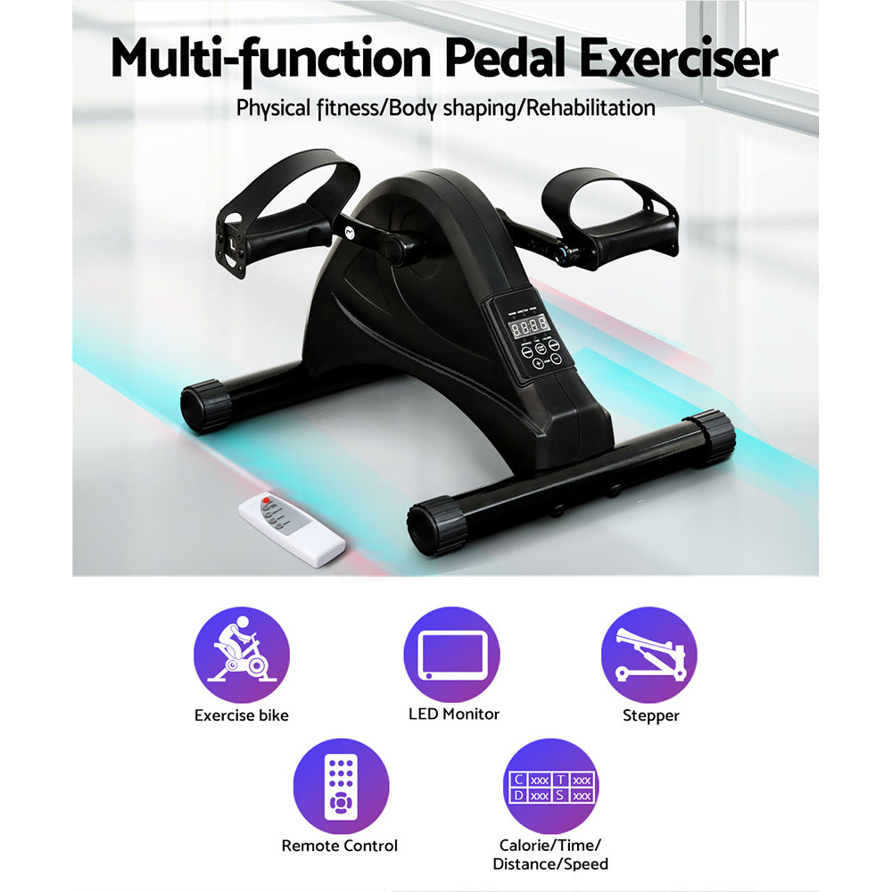 Marlook Pedal Exerciser Mini Exercise Bike Cross Trainer Under Desk Bike