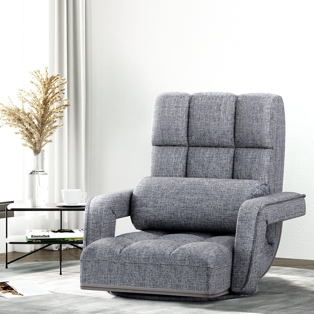Marlook Floor Lounge Sofa Bed Swivel Grey