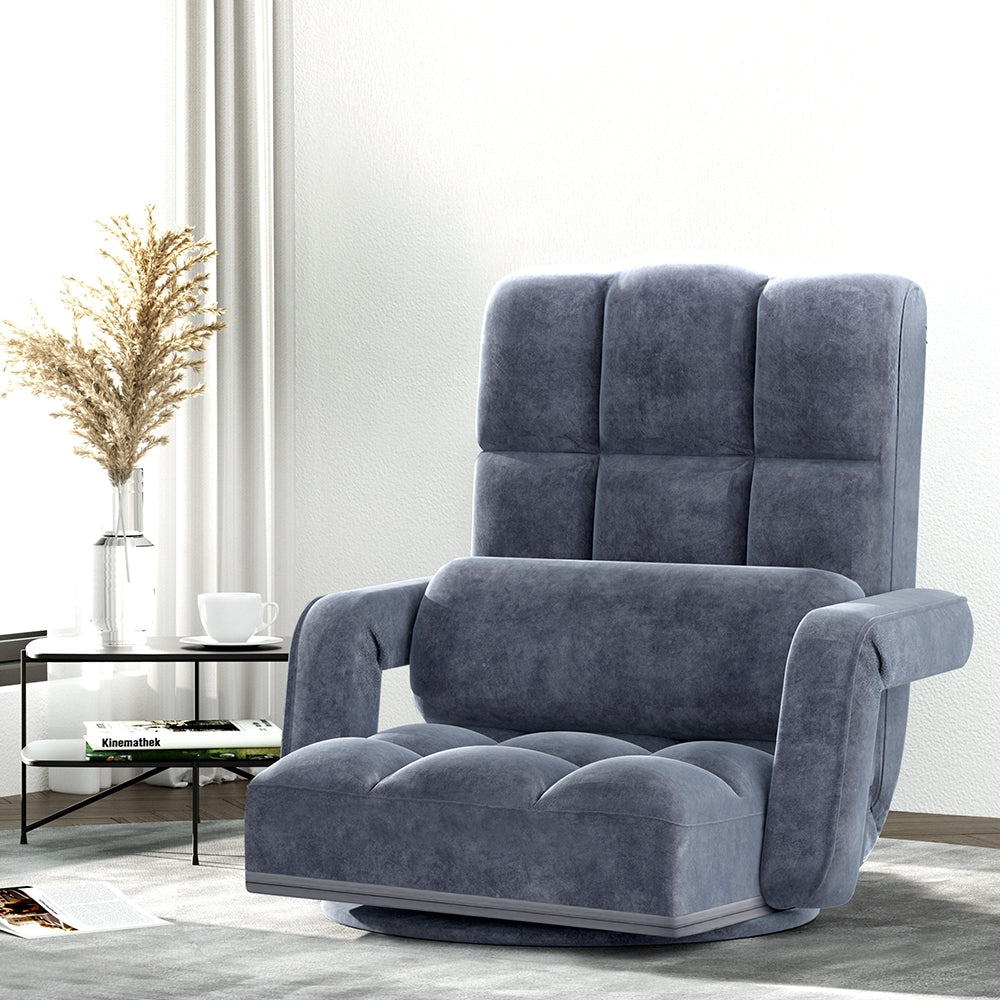 Marlook Floor Lounge Sofa Bed Swivel Charcoal