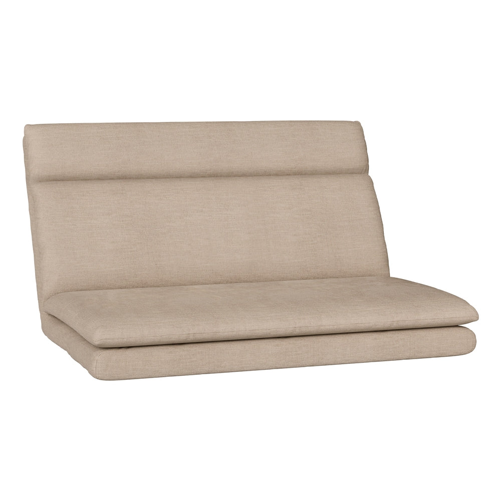 Marlook Floor Lounge Sofa Bed 2 Seater Linen Beige