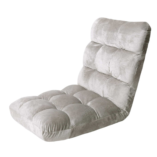 Marlook Lounge Sofa Bed Flannel Fabric Grey
