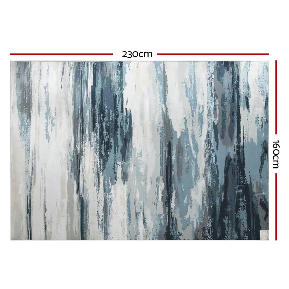 Marlook Floor Rug 160x230 Washable Mat Carpet Short Pile Poca